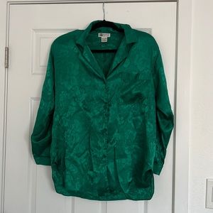 Vintage hunter green Pajamas